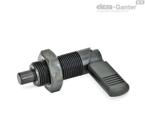GN 612-ST Cam Action Indexing Plungers Steel | Elesa+Ganter